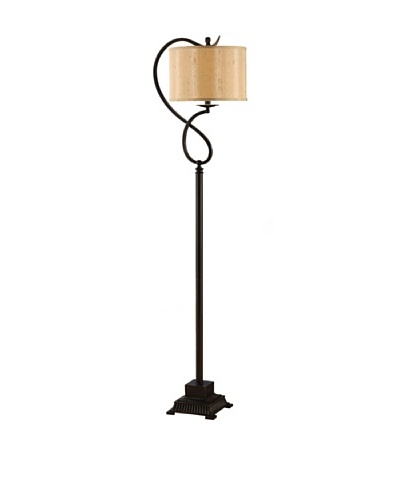 Greenwich Lighting Echo Floor Lamp, Bronze