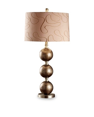 Greenwich Lighting Mia Table Lamp, Gold Swirl