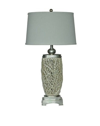 Greenwich Lighting Seafoam Table Lamp, Opal Cream