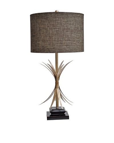 Greenwich Lighting Sundance Table Lamp, Toasted Silver