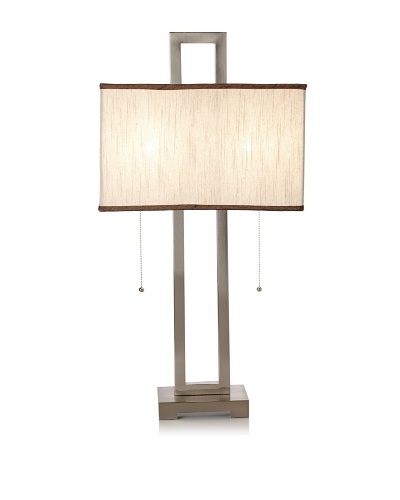 Greenwich Lighting Infinity Table Lamp, Brushed NickelAs You See