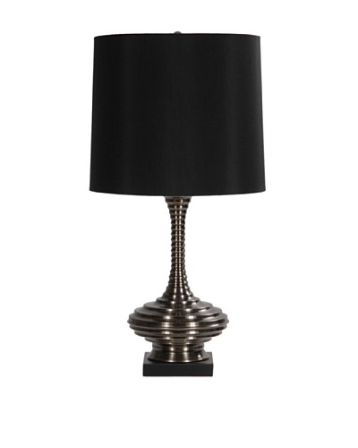 Greenwich Lighting Mariela Table Lamp, Black Nickel/BlackAs You See