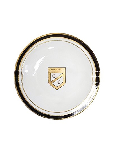 Gucci “Club Colette” Ashtray, Black/Gold