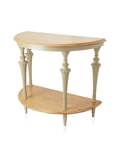 Guildmaster Heather House Console, Light Oak/Putty