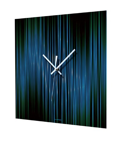 HangTime Lineas Aqua Wall Clock