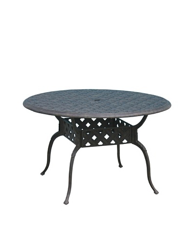 Hansen Madrid Round Dining Table, Bolero