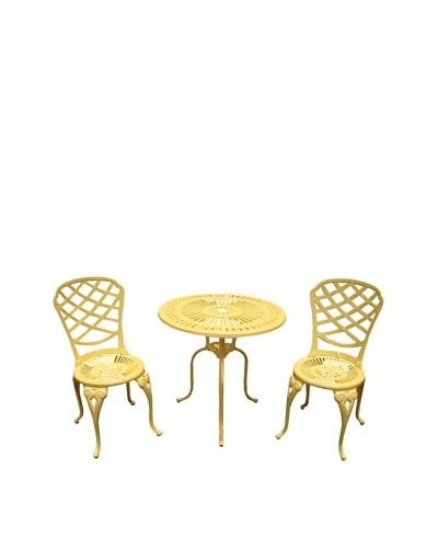 Hansen Bradford Café Set, Yellow