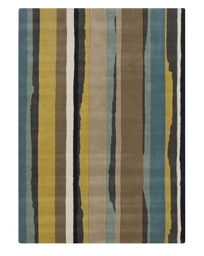 Harlequin New Zealand Wool Rug [Blue Multi]