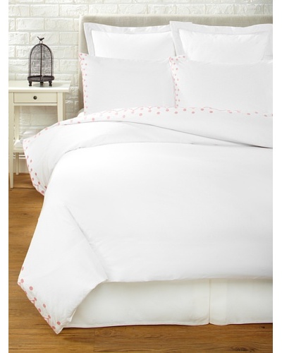 Haute Home Embroidered Scallop Duvet Set