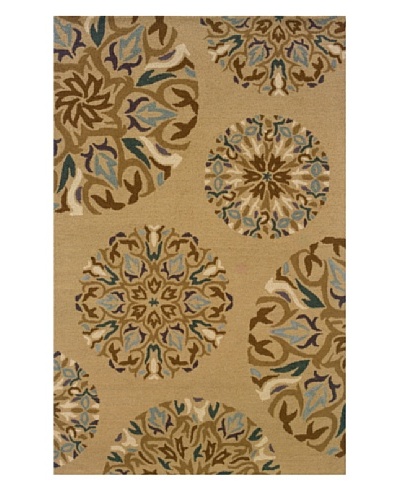 Heirloom Rugs Floral Garden Rug [Beige/Multi]