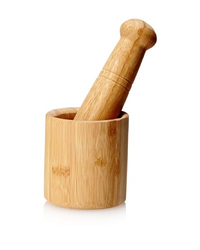 Helen Chen's Asian Kitchen Bamboo Mortar & Pestle Set