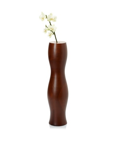 Bahari Teak Wood Eve Bud Vase