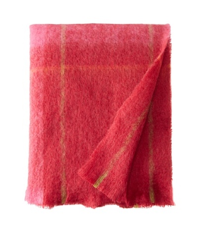 Hinterveld Holiday At Home Camrose Throw, Cerise Pink