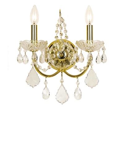 Gold Coast Lighting Wall Sconce, Gold