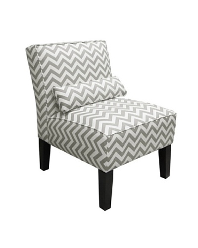 Skyline Armless Chair, Ash White