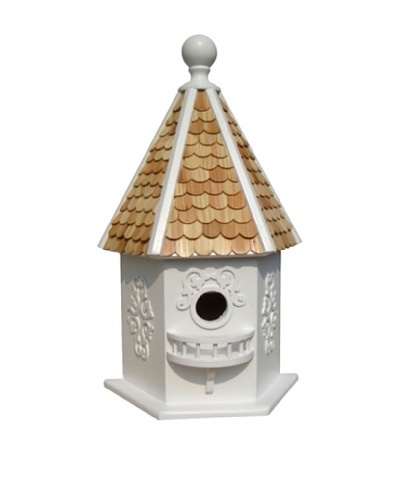 Home Bazaar Rapunzel Birdhouse, White