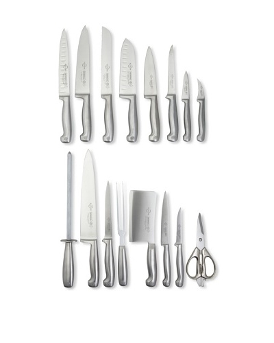 Mundial Future 24-Piece Knife Set with Block