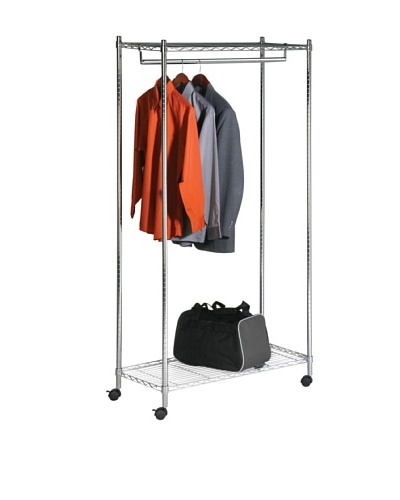 Honey-Can-Do Heavy Duty Rolling Garment Rack