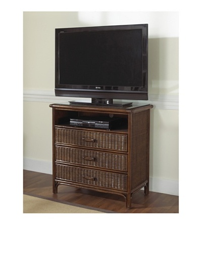 Hospitality Rattan Padre Island Three Drawer Media Chest