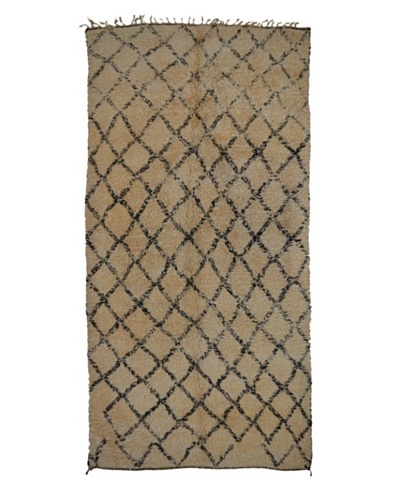 Hotel Marrakeche One of a Kind Hand Knotted Moroccan Rug, Natural, 6′ x 13′