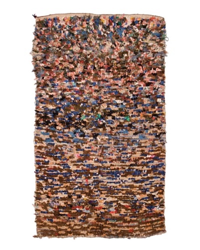 Hotel Marrakeche One of a Kind Hand Knotted Moroccan Rug, Multi, 4' 9 x 7'