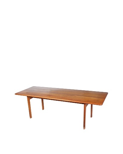 Scandinavian Rosewood Coffee Table, Brown