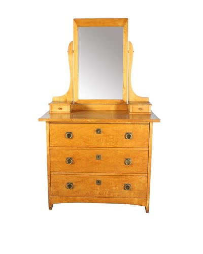 Vintage Birch Dressing Table, Blonde