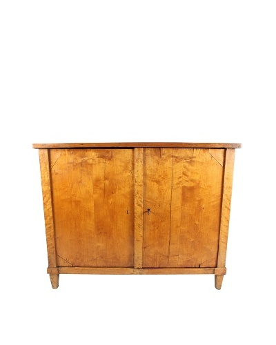 Antique Empire Style Birch Cabinet, Brown, c. 1870's