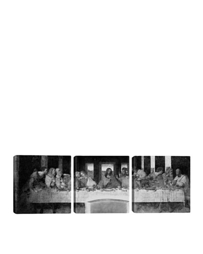 iCanvasArt Leonardo Da Vinci: The Last Supper II Panoramic Giclée Triptych