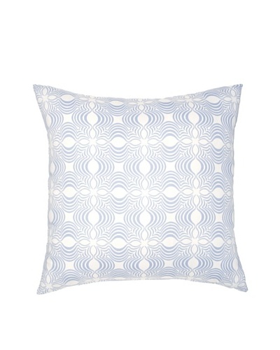 Image By Charlie Dynasty Decorative Pillow, Dream Blue/Off-White, 20 x 20