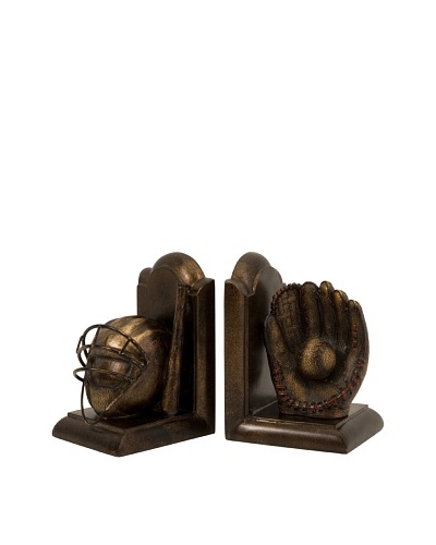 Set of 2 Baseball Bookends