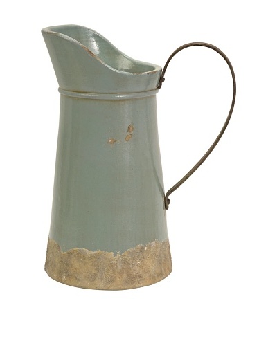 Calista Tall Pitcher with Metal Handle