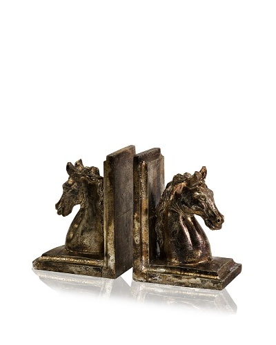 Set of 2 Quinn Horse Bookends