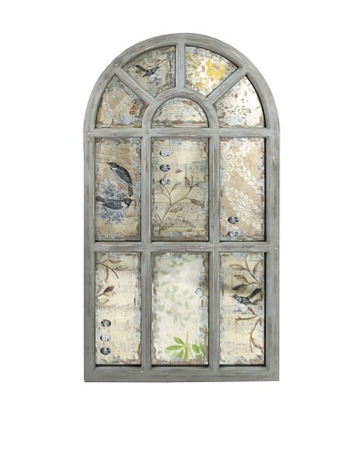 Ella Elaine Antiqued Wall Mirror