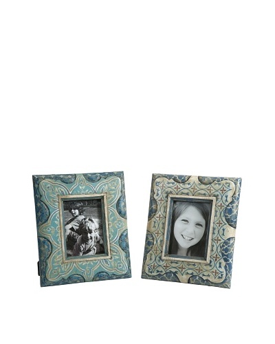 Set of 2 Haani Hand Painted Frames