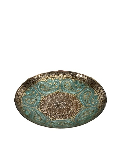 Paisley Glass Bowl