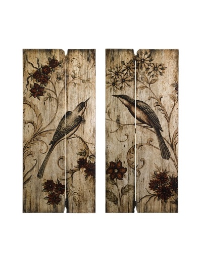 Set of 2 Norida Bird Décor