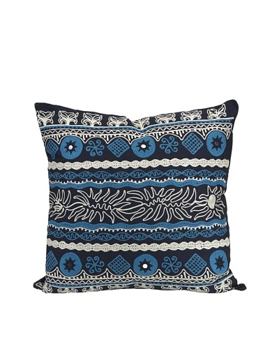 Sumir Decorative Blue Pillow