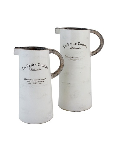 The Import Collection Set of 2 Patisserie Pitchers