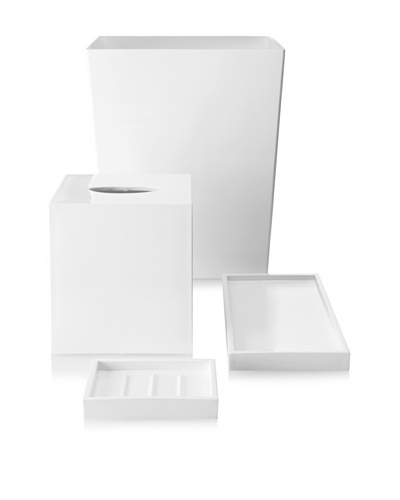 Impulse Seville 4-Piece Bath Set, White