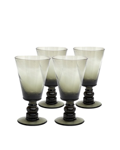 Impulse! Set of 4 Roma Goblets, Smoke