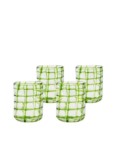 Impulse! Set of 4 Abstract Rocks Glasses