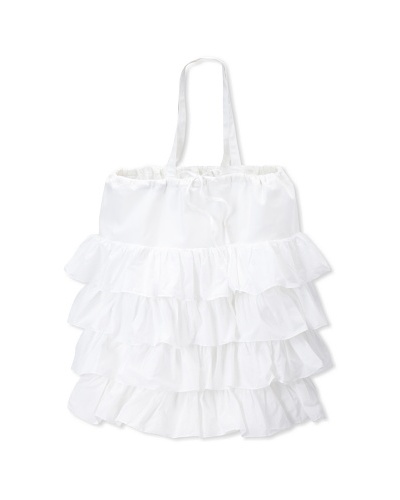 India Rose Susie Laundry Bag, White, 24″ x 30″
