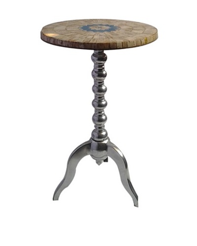 Zanzi Bone Inlay Top Cocktail Table