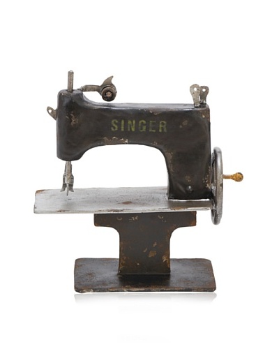 Industrial Chic Vintage-Style Decorative Sewing Machine