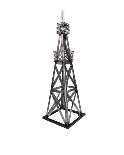 Metrotex Oil Derrick Table Lamp