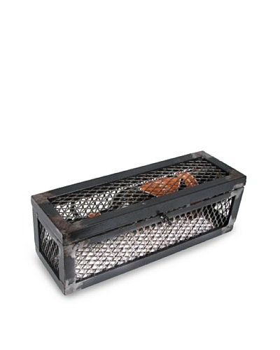 Metrotex Iron Mesh Rectangle Hinged Single Bottle Box