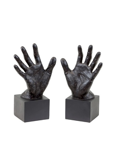 Set of 2 Hand Bookends