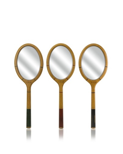 Set of 3  Wilkins Tennis Racquet Mirrors