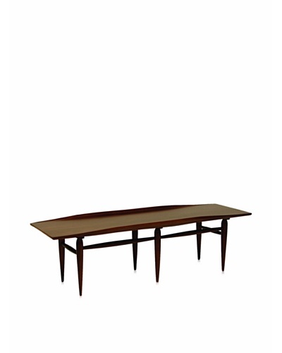 Palecek Pasadena Coffee Table Bench, Tobacco